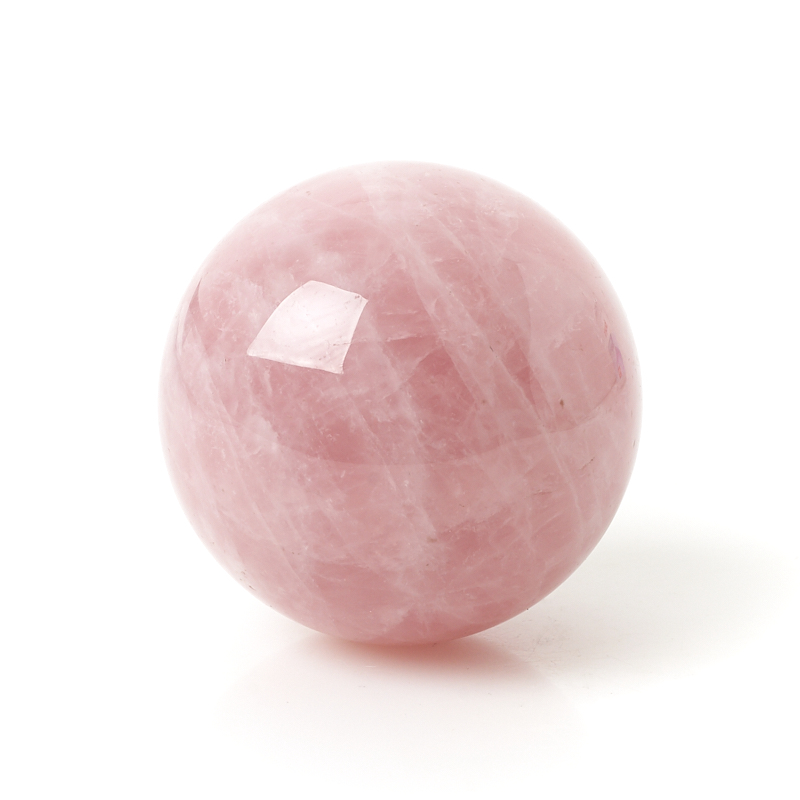 Шар розовый кварц Мадагаскар 4,5-5 см