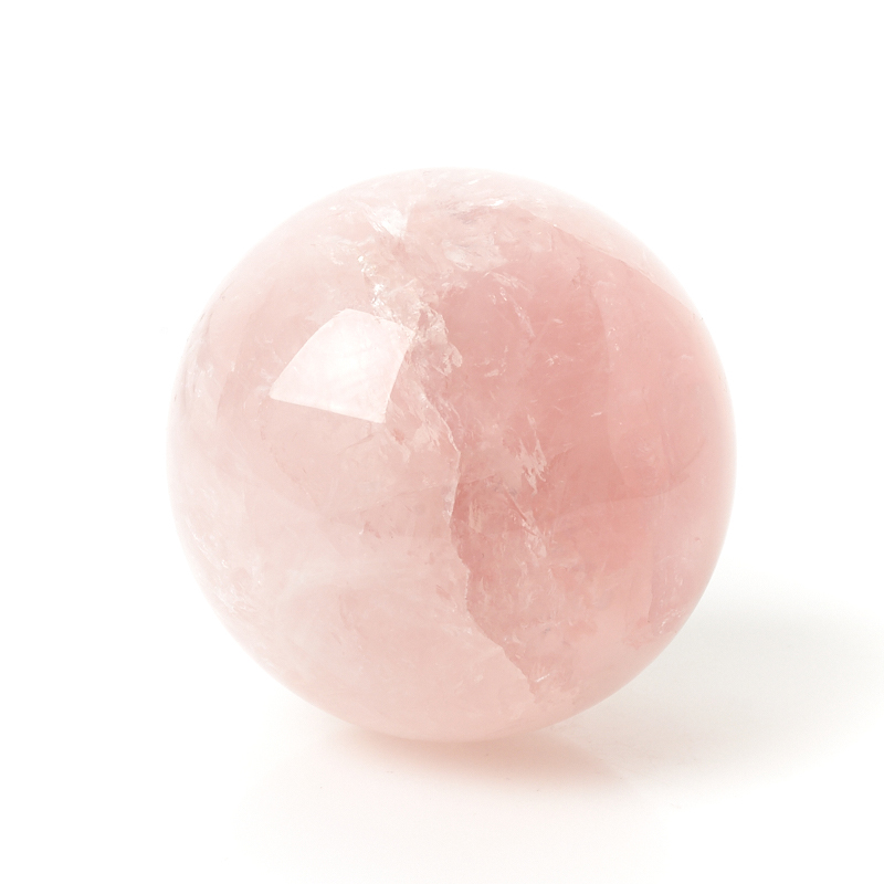 Шар розовый кварц Бразилия 6-6,5 см