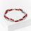 Цепь для очков коралл красный Индонезия (биж. сплав, сталь хир.)