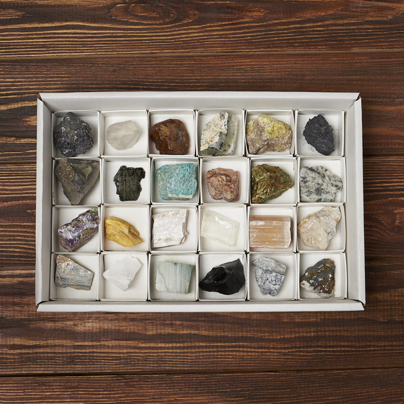 Коллекция минералов и горных пород