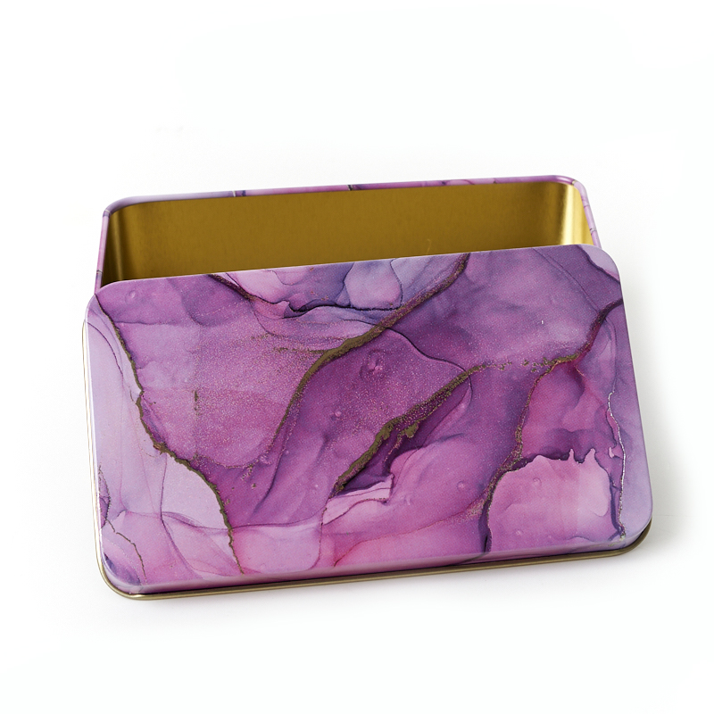 Шкатулка для хранения камней/украшений (фиолетовый) 110х65х40 мм