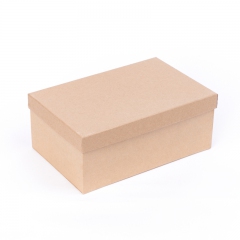 Подарочная упаковка (картон) универсальная (коробка) (коричневый) 230х160х95 мм