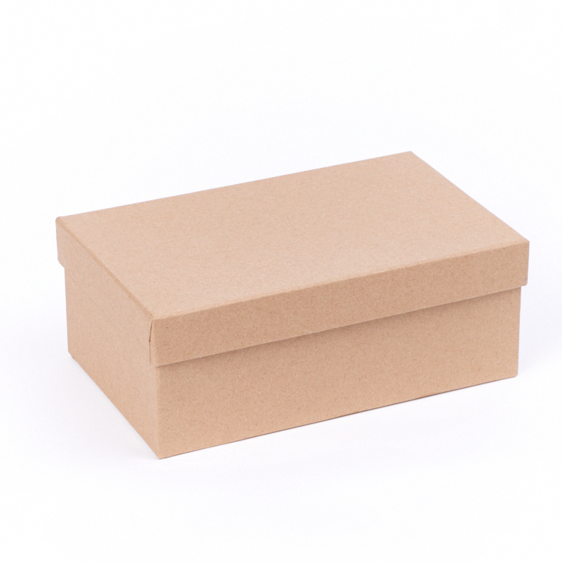 Подарочная упаковка (картон) универсальная (коробка) (коричневый) 190х120х65 мм