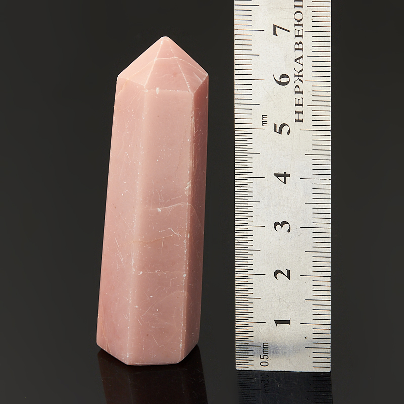 Кристалл опал розовый Перу (ограненный) S (4-7 см)