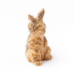 Заяц яшма рисунчатая (песочная) Намибия 5-5,5 см