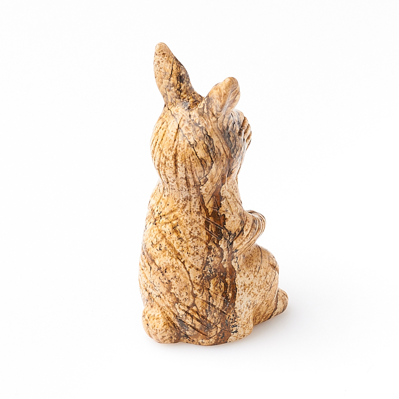 Заяц яшма рисунчатая (песочная) Намибия 5-5,5 см