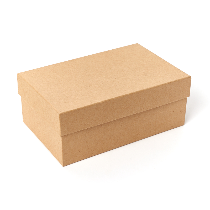 Подарочная упаковка (картон) универсальная (коробка) (бежевый) 210х140х80 мм