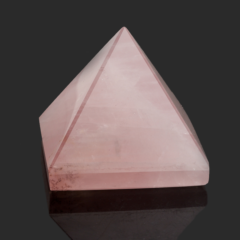 Пирамида розовый кварц Мадагаскар 4 см