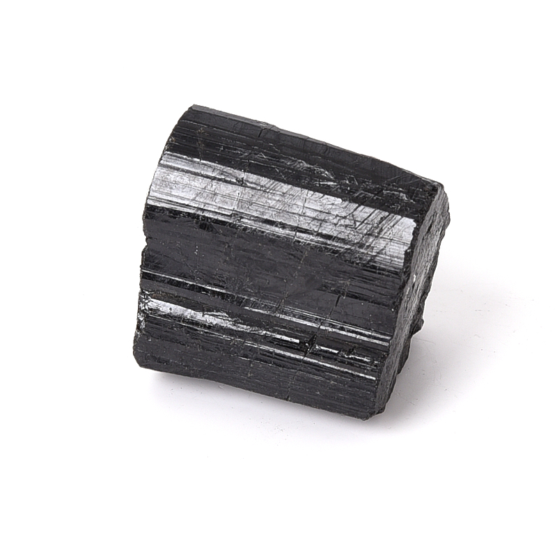 Кристалл турмалин черный (шерл) Бразилия (2,5-3 см)