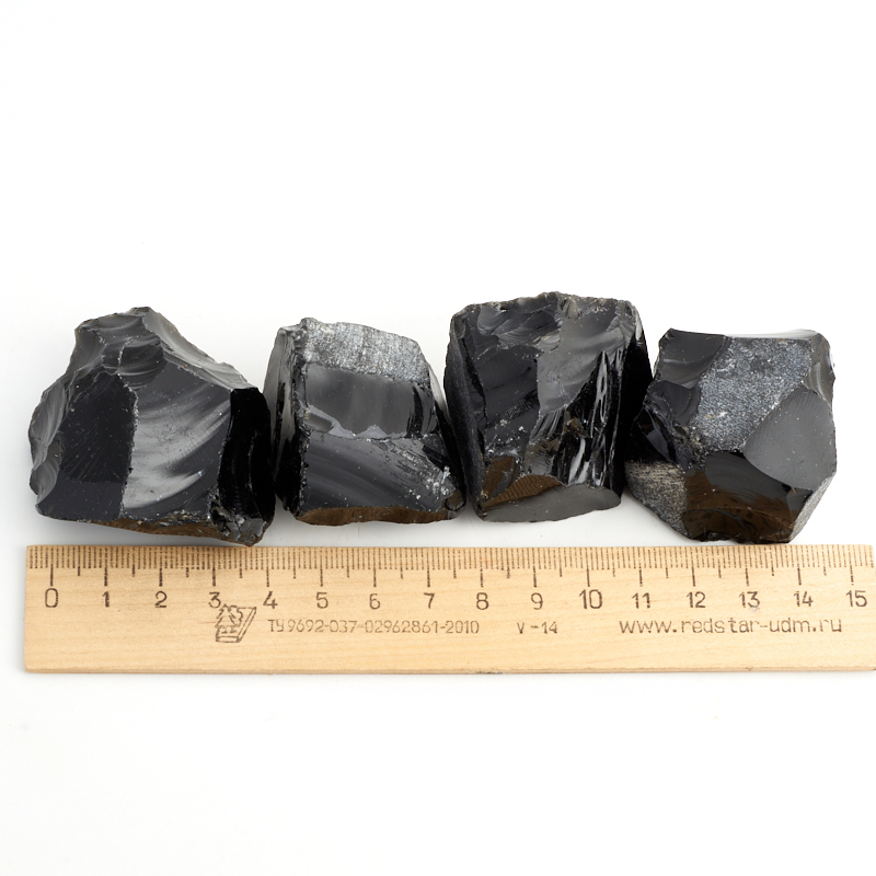 Образец обсидиан черный Мексика S (4-7 см) (1 шт)
