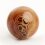 Шар агат коричневый Мадагаскар 2,5-3 см