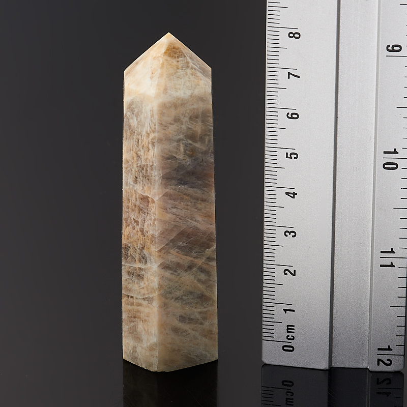 Кристалл лунный камень Индия (ограненный) M (7-12 см)