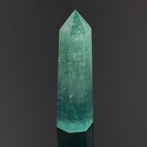 Кристалл флюорит зеленый Китай (ограненный) M (7-12 см)