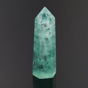 Кристалл флюорит зеленый Китай (ограненный) M (7-12 см)