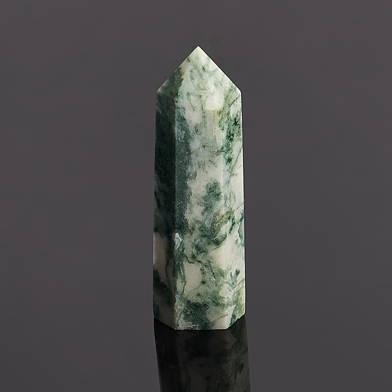Кристалл агат древесный Индия (ограненный) S (4-7 см) (1 шт)