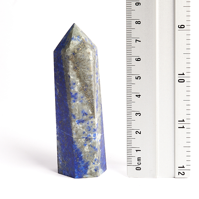 Кристалл лазурит Афганистан (ограненный) M (7-12 см)