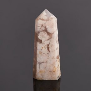 Кристалл агат серый Мадагаскар (ограненный) S (4-7 см)