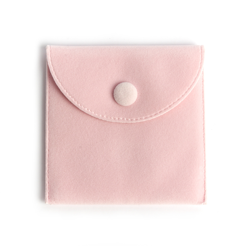Подарочная упаковка универсальная (текстиль) (конверт) (розовый) 95х95х10 мм