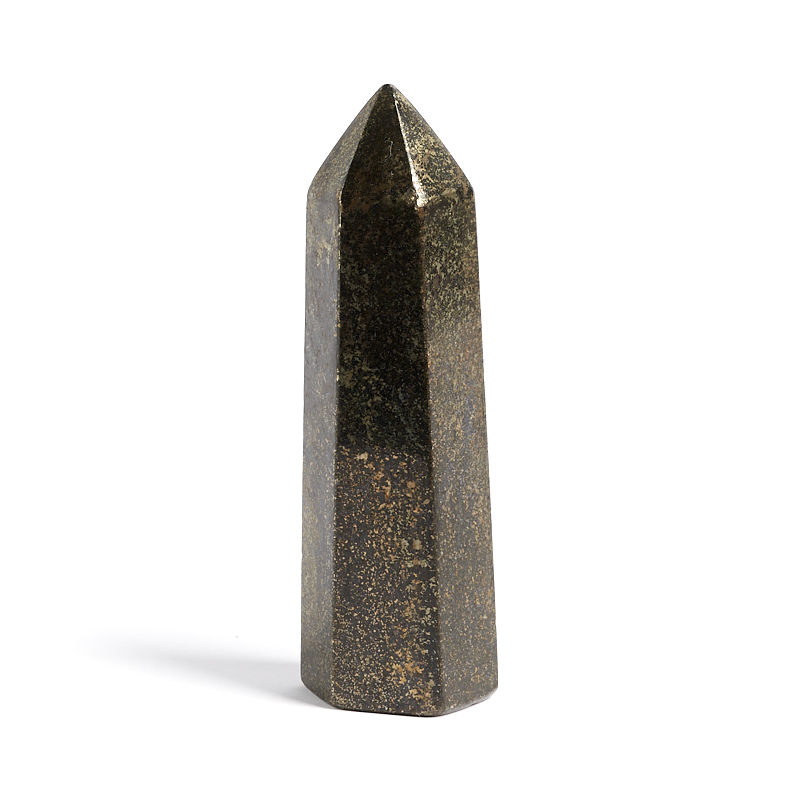 Кристалл пирит Перу (ограненный) M (7-12 см)