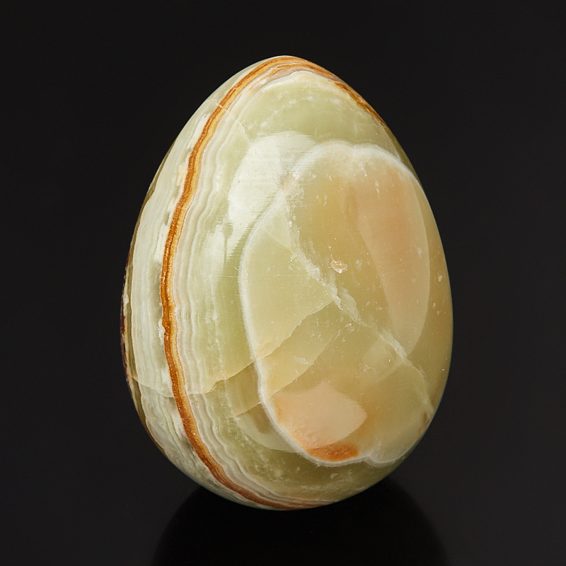 Яйцо оникс мраморный зеленый Пакистан 7 см