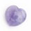 Сердечко флюорит фиолетовый 3 см