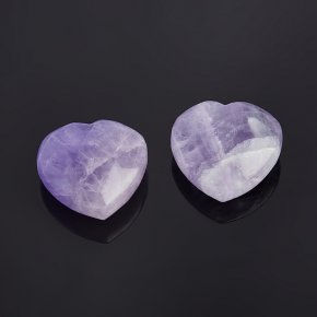Сердечко флюорит фиолетовый 3 см