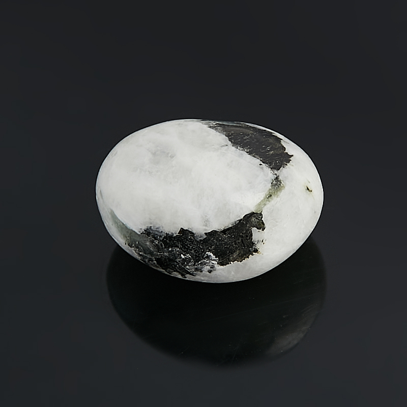 Галтовка микс лунный камень, турмалин (2-2,5 см) (1 шт)