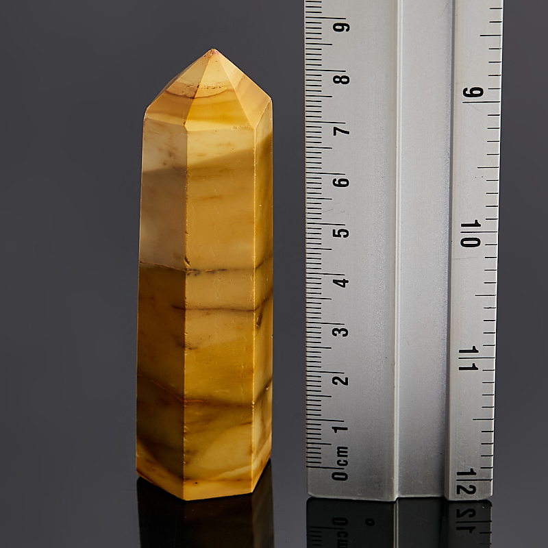 Кристалл яшма мукаит Австралия (ограненный) M (7-12 см)
