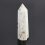 Кристалл агат белый Бразилия (ограненный) M (7-12 см)