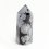 Кристалл обсидиан снежный США (ограненный) S (4-7 см)