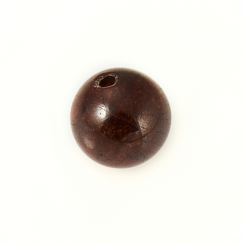 Бусина гранат альмандин Индия шарик 6-6,5 мм (1 шт)