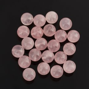 Бусина розовый кварц Бразилия шарик 12 мм (1 шт)