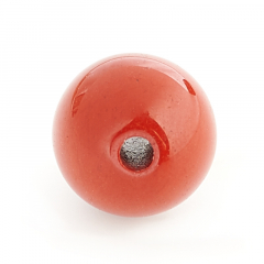 Бусина яшма красная ЮАР шарик 6 мм (1 шт)