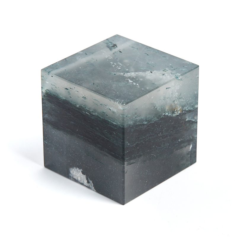 Куб кварц с хлоритом Россия 5-5,5 см