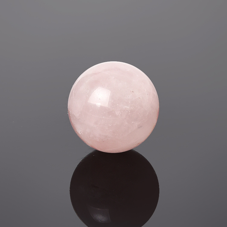 Шар розовый кварц Бразилия 1,5 см