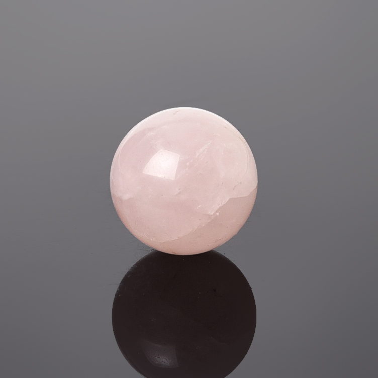 Шар розовый кварц Бразилия 1,5 см