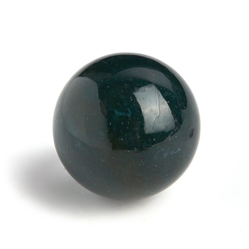 Шар агат моховой Индия 1,5 см