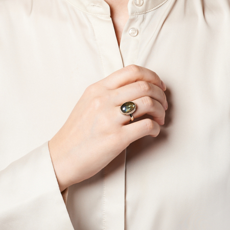 Купить кольца с лабрадором в интернет-магазине Минерал Маркет