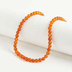 Бусина сердолик Ботсвана шарик 6 мм (нить)