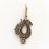 Кулон топаз swiss Бразилия (бронза) огранка 4,5 см
