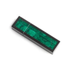 USB-флеш-накопитель микс долерит, малахит 32 Гб 6,5 см