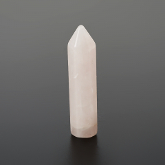 Кристалл розовый кварц Бразилия (ограненный) S (4-7 см) (1 шт)