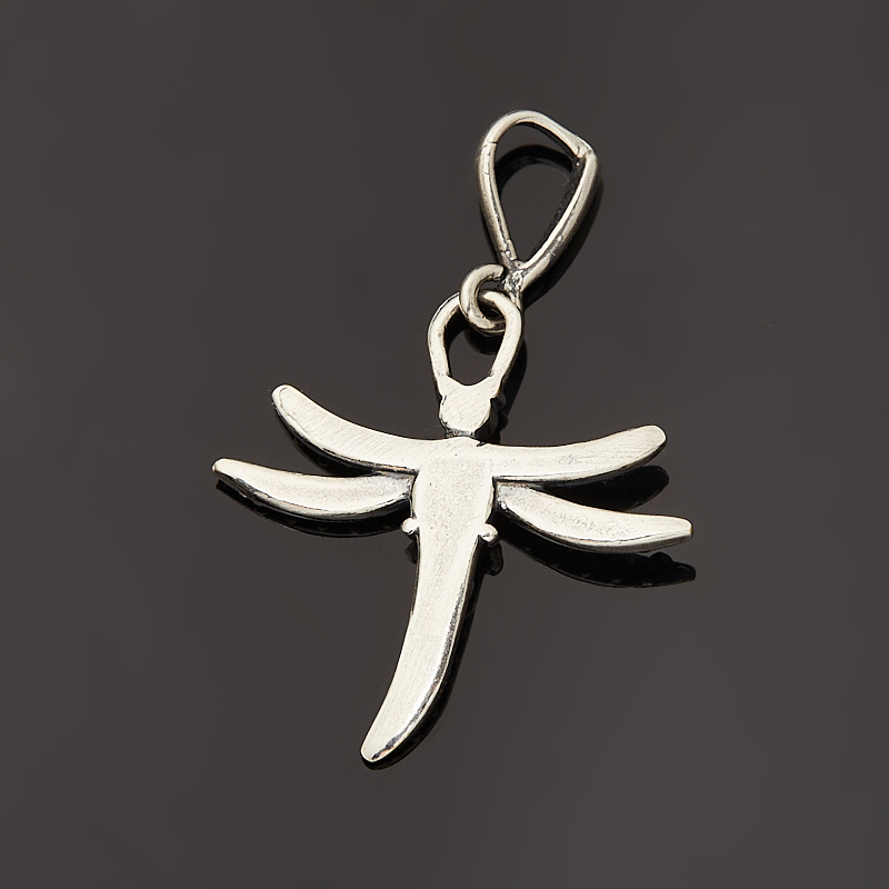 Кулон родохрозит Аргентина (латунь посеребр.) 3,5 см