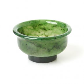 Посуда нефрит зеленый Россия (пиала) 6,5-7 см