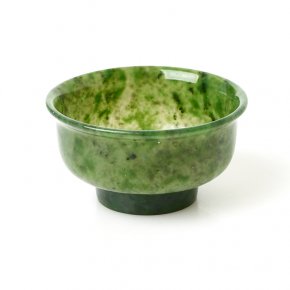 Посуда нефрит зеленый Россия (пиала) 6,5-7 см