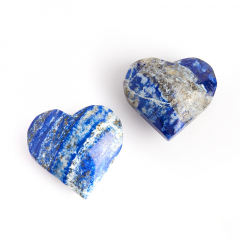 Сердечко лазурит Афганистан 4,5 см