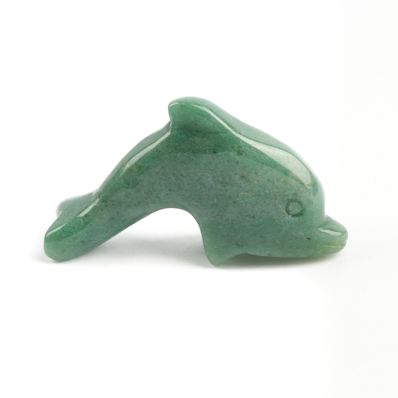 Дельфин авантюрин зеленый Индия 5 см
