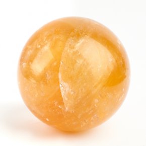 Шар кальцит желтый 8-8,5 см
