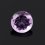 Огранка аметист Бразилия круглая (1 шт) 3 мм