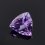 Огранка аметист Бразилия триллион (1 шт) 7*7 мм